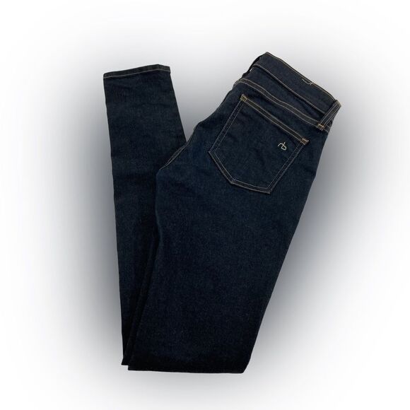 Rag & Bone Jean Legging Women’s 26 Blue Denim Clean Indigo Skinny W1503M303 - Picture 1 of 14